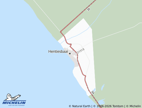 Mappa MICHELIN Hentiesbaai Extension 1 - ViaMichelin