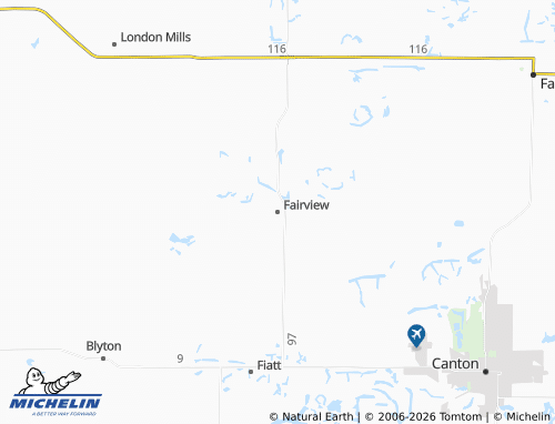 Mapa MICHELIN Fairview - ViaMichelin