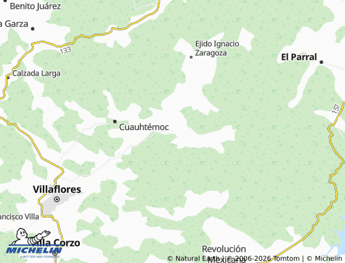 MICHELIN-Landkarte Villa Hidalgo - ViaMichelin