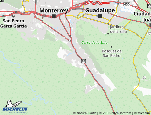 Mapa MICHELIN Lomas del Hípico - ViaMichelin