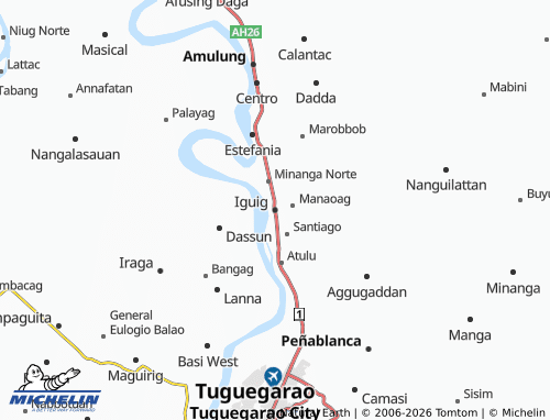 Mappa MICHELIN Iguig - ViaMichelin
