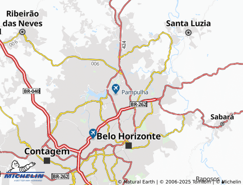 MICHELIN Vila Aeroporto map - ViaMichelin