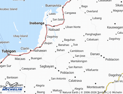 MICHELIN Lomboy map - ViaMichelin