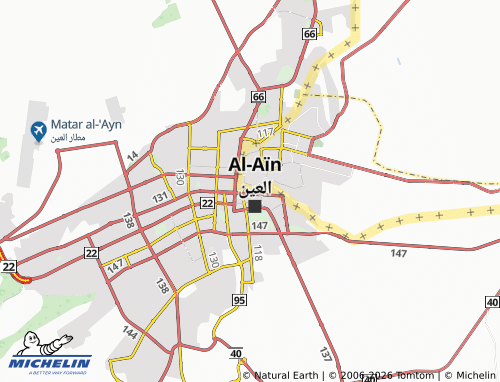 MICHELIN Nad Al Gorban map - ViaMichelin
