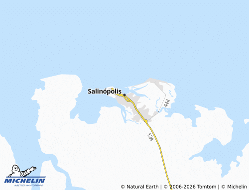 Mappa MICHELIN Salinópolis - ViaMichelin