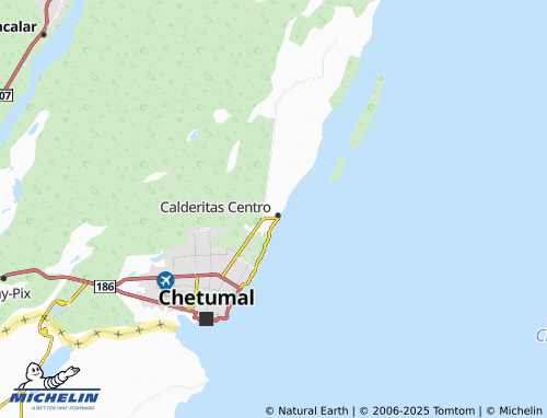 MICHELIN La Conquista Tercera Etapa map - ViaMichelin