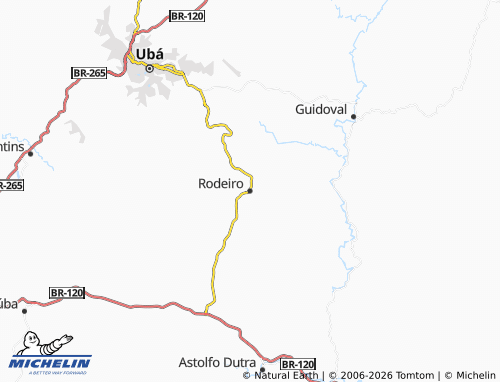 MICHELIN Rodeiro map - ViaMichelin