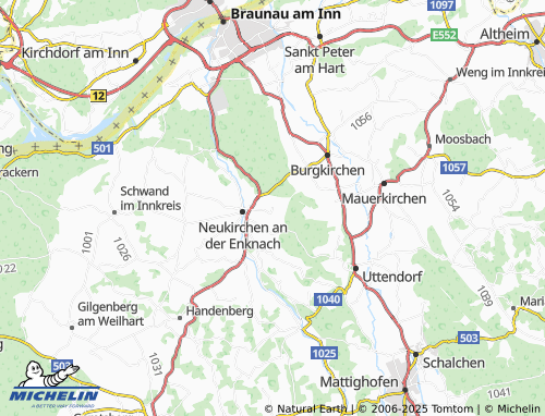 MICHELIN Solling map - ViaMichelin