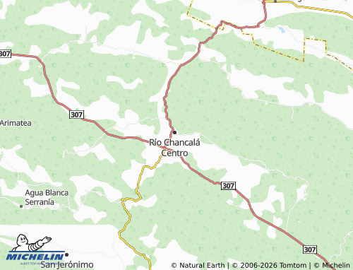 Carte MICHELIN Bonampak - ViaMichelin