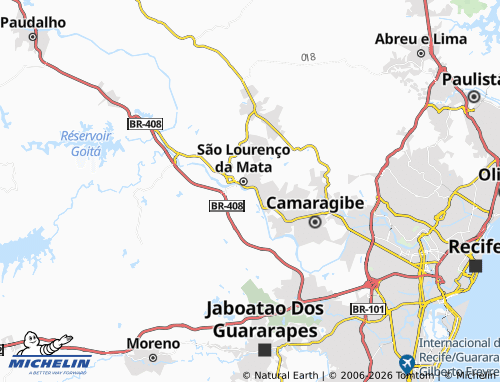 Mapa MICHELIN Penedo - ViaMichelin