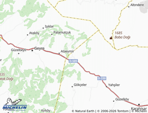 MICHELIN Seki map - ViaMichelin