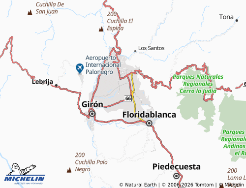 Kaart MICHELIN Ciudadela Real de Minas - ViaMichelin