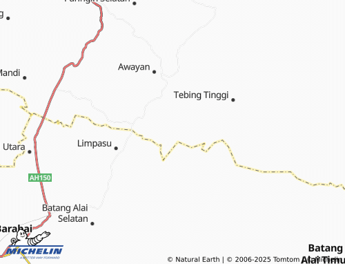 MICHELIN Nungka map - ViaMichelin