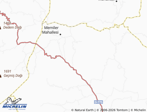 MICHELIN-Landkarte İkikese - ViaMichelin