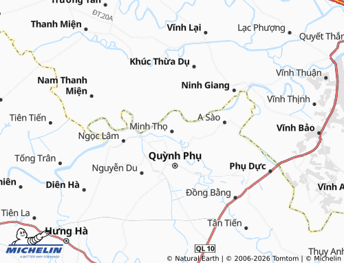 Mapa MICHELIN Quỳnh Hoa - ViaMichelin