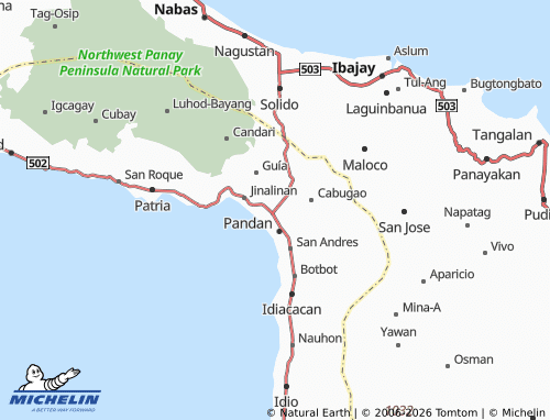 MICHELIN Bagumbayan map - ViaMichelin