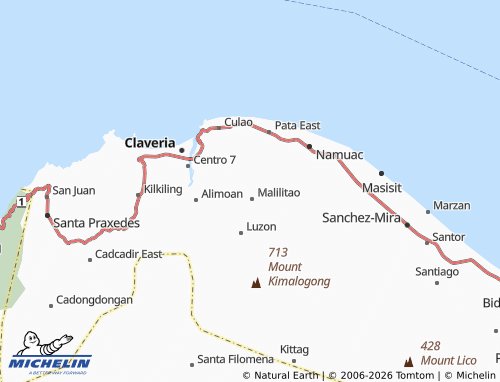MICHELIN San Isidro map - ViaMichelin