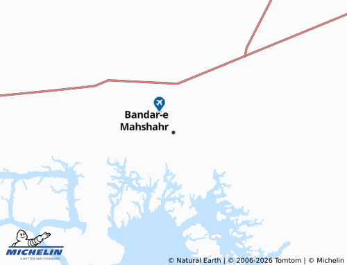 Mappa MICHELIN Bandar-e Mahshahr - ViaMichelin