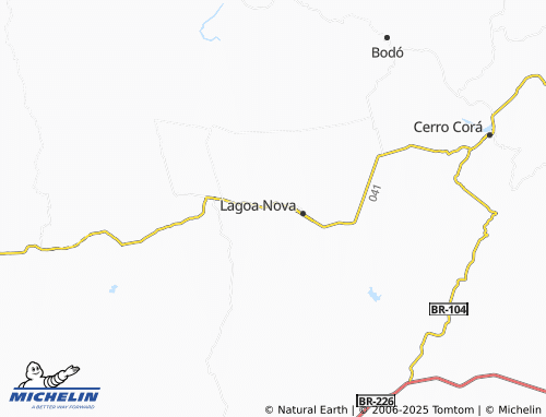 MICHELIN Clavinote map - ViaMichelin