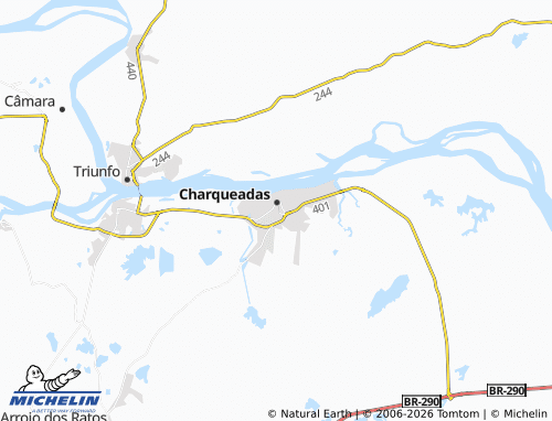 Mapa MICHELIN Centro - ViaMichelin