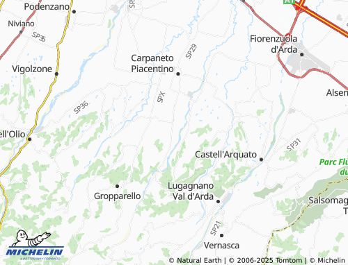 Mapa MICHELIN Rezzano - ViaMichelin