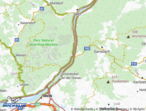 Mapa MICHELIN Aggsbach Markt - ViaMichelin