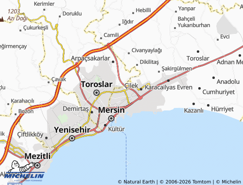 Mappa MICHELIN Şevketsümer - ViaMichelin