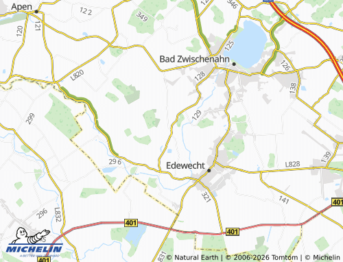 MICHELIN Dänikhorst map - ViaMichelin