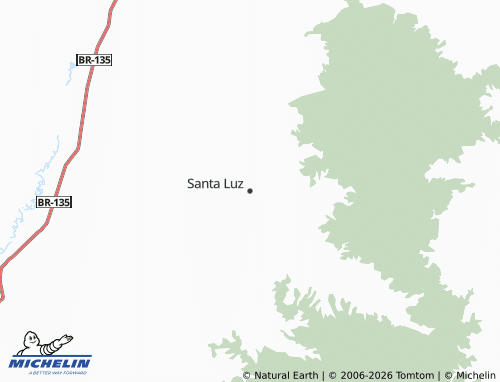 MICHELIN Santa Luz map - ViaMichelin