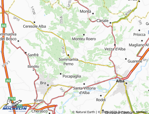 Mapa MICHELIN Cagnotti - ViaMichelin