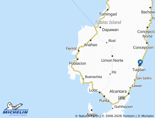 Mappa MICHELIN Poblacion - ViaMichelin