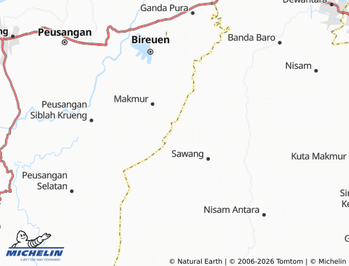 Mappa MICHELIN Blang Cut - ViaMichelin