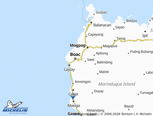 MICHELIN Poras map - ViaMichelin
