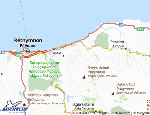 Mappa MICHELIN Loutra - ViaMichelin