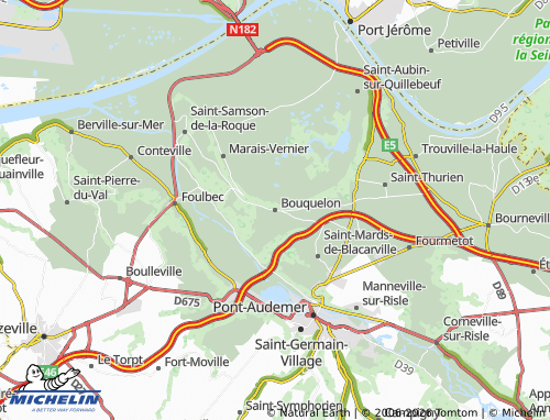 Mapa MICHELIN Bouquelon - ViaMichelin