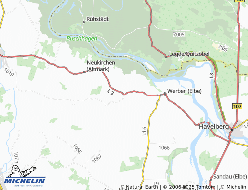 Kaart MICHELIN Wendemark - ViaMichelin