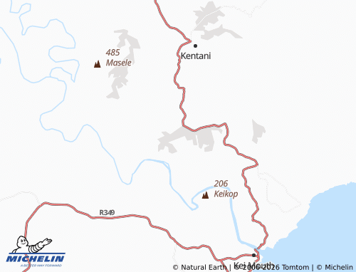 Carte MICHELIN Zimbaba - ViaMichelin