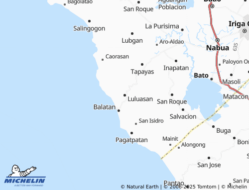 MICHELIN Luluasan map - ViaMichelin
