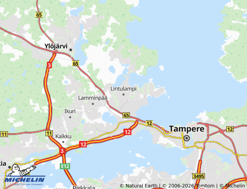 MICHELIN-Landkarte Lintulampi - ViaMichelin