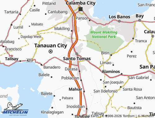 MICHELIN San Roque map - ViaMichelin