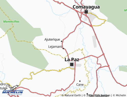 MICHELIN Lejamaní map - ViaMichelin