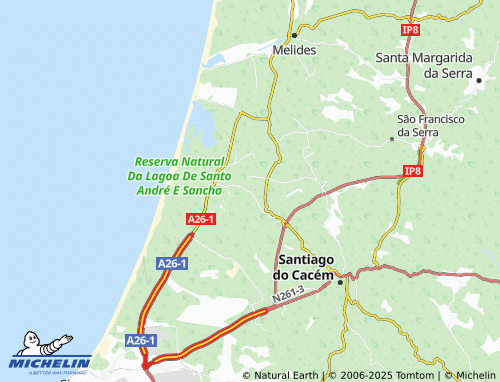 MICHELIN Giz map - ViaMichelin