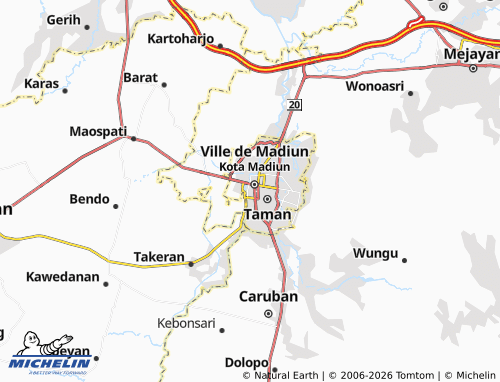 Mapa MICHELIN Nambangan Lor - ViaMichelin