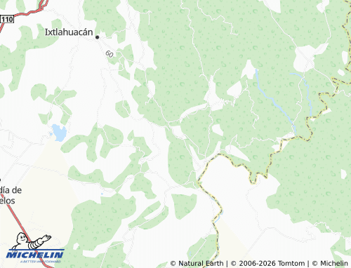 Mapa MICHELIN Higueras de Santa Rosa - ViaMichelin