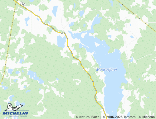 Carte MICHELIN Sulkavanperä - ViaMichelin