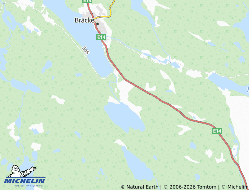 Carte MICHELIN Bensjö - ViaMichelin