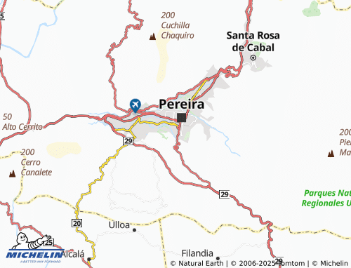 Mapa MICHELIN Tulcan III - ViaMichelin