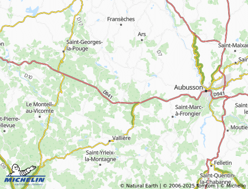 Carte MICHELIN Saint-Michel-de-Veisse - ViaMichelin