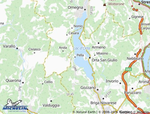 Mapa MICHELIN Pella - ViaMichelin