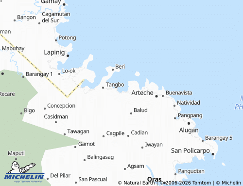 MICHELIN Poblacion map - ViaMichelin